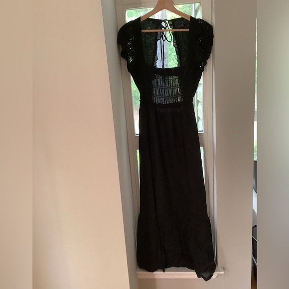 Zara black maxi dress - Picture 3 of 11